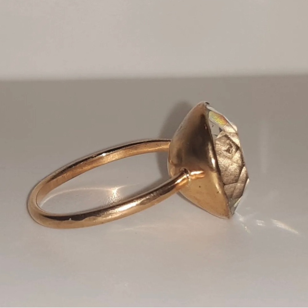 ANTIQUE GEORGIAN PASTE RING - Picture 14 of 14